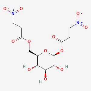 molecular formula C12H18N2O12 B1206721 鸡油菌 CAS No. 39797-90-5
