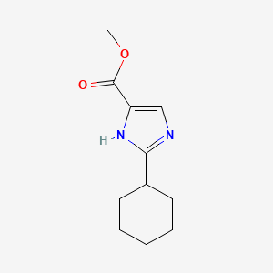 methyl 2-cyclohexyl-1H-imidazole-5-carboxylate