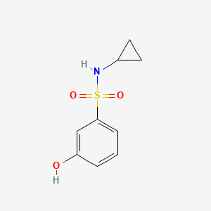 N-Cyclopropyl-3-hydroxybenzene-1-sulfonamide