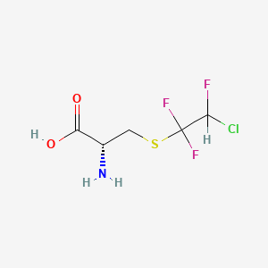 B1206727 S-(2-Chloro-1,1,2-trifluoroethyl)cysteine CAS No. 96563-01-8