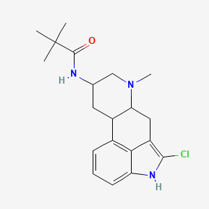 molecular formula C20H26ClN3O B1206735 SDZ 208-912;Sandoz HDC 912 CAS No. 101000-49-1