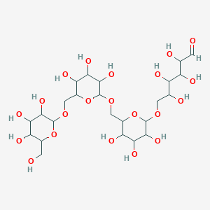 molecular formula C24H42O21 B12067353 Verbascotetraose 