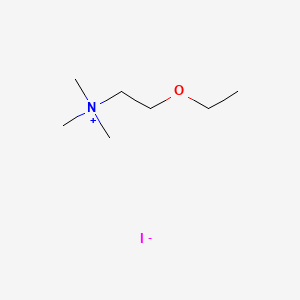 molecular formula C7H18INO B1206740 O-Ethylcholine iodide CAS No. 16332-51-7