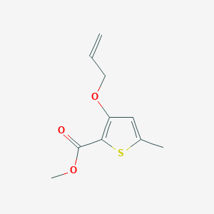 Methyl 3-(allyloxy)-5-methylthiophene-2-carboxylate