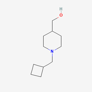 molecular formula C11H21NO B12067505 [1-(Cyclobutylmethyl)piperidin-4-yl]methanol 