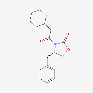 (S)-4-benzyl-3-(2-cyclohexylacetyl)oxazolidin-2-one