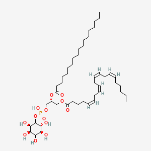 molecular formula C47H83O13P B12067692 1-Stearoyl-2-arachidonoyl-sn-glycero-3-phosphoinositol 