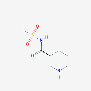 (3R)-N-(Ethanesulfonyl)piperidine-3-carboxamide