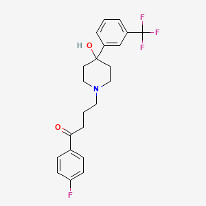 molecular formula C22H23F4NO2 B1206776 三氟哌啶 CAS No. 749-13-3
