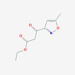 Ethyl 3-(5-methylisoxazol-3-yl)-3-oxopropanoate