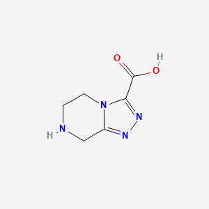 5H,6H,7H,8H-[1,2,4]triazolo[4,3-a]pyrazine-3-carboxylic acid