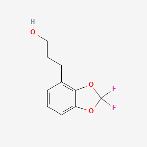 2,2-Difluoro-1,3-benzodioxole-4-(1-propanol)