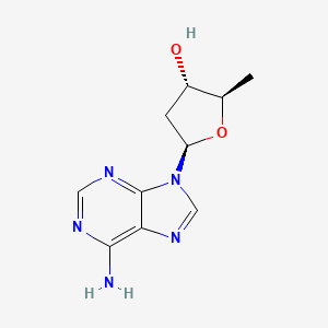 molecular formula C10H13N5O2 B1206784 2',5'-二脱氧腺苷 CAS No. 6698-26-6