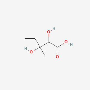 B1206785 2,3-Dihydroxy-3-methylpentanoic acid CAS No. 562-43-6