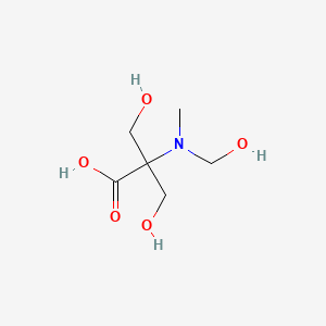 3-Hydroxy-2-(hydroxymethyl)-2-[hydroxymethyl(methyl)amino]propanoic acid