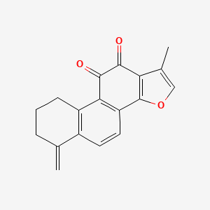 molecular formula C18H14O3 B1206794 甲基丹参酮 CAS No. 67656-29-5