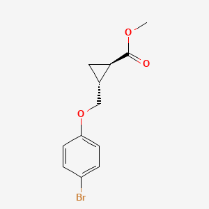 Methyl trans-2-((4-bromophenoxy)methyl)cyclopropanecarboxylate