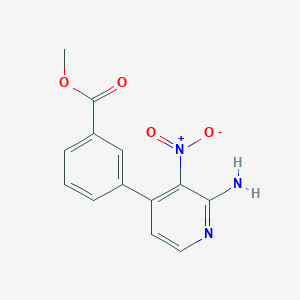 Methyl 3-(2-amino-3-nitropyridin-4-yl)benzoate