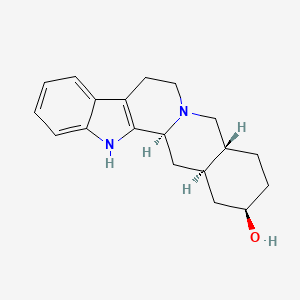 molecular formula C19H24N2O B1206821 表约印波 CAS No. 439-70-3