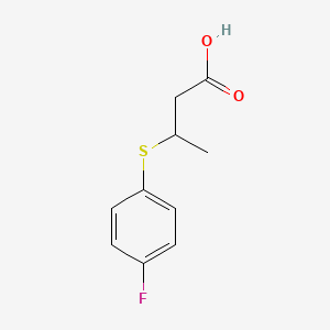 3-(4-Fluorophenylthio)butyric acid