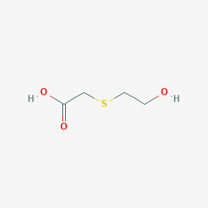 molecular formula C4H8O3S B1206834 2-Hydroxyethylthioacetate CAS No. 5512-65-2