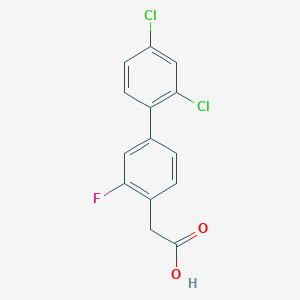 (2',4'-Dichloro-3-fluoro-biphenyl-4-yl)-acetic acid