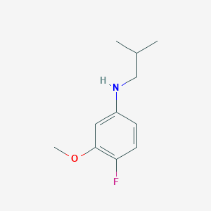 4-Fluoro-N-isobutyl-3-methoxyaniline