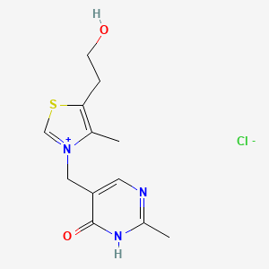 molecular formula C12H16ClN3O2S B1206845 Hydroxythiamine CAS No. 582-36-5