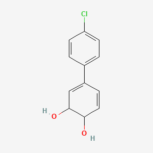 4-(4-Chlorophenyl)cyclohexa-3,5-diene-1,2-diol