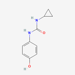 molecular formula C10H12N2O2 B12068555 3-Cyclopropyl-1-(4-hydroxyphenyl)urea 