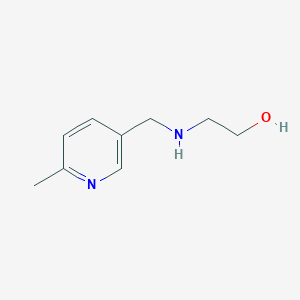 2-{[(6-Methylpyridin-3-yl)methyl]amino}ethan-1-ol