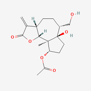molecular formula C17H24O6 B1206856 四神经素 E CAS No. 25383-30-6
