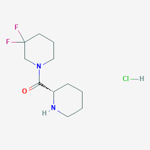 S (3,3-Difluoro-piperidin-1-yl)-piperidin-2-yl-methanone hydrochloride