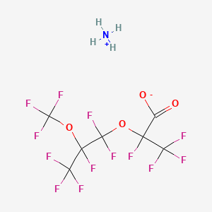 Ammonium 2,3,3,3-tetrafluoro-2-[1,1,2,3,3,3-hexafluoro-2-(trifluoromethoxy)propoxy]propanoate