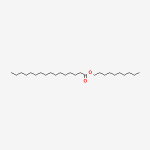 molecular formula C26H52O2 B1206880 棕榈酸癸酯 CAS No. 42232-27-9