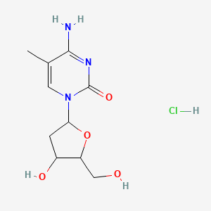 molecular formula C10H16ClN3O4 B12068826 2''-Deoxy-5-methylcytidine hydrochloride 