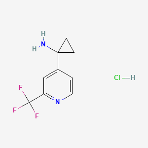 1-[2-(Trifluoromethyl)-4-pyridyl]cyclopropanamine hydrochloride