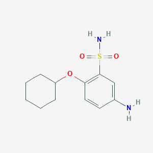 5-Amino-2-(cyclohexyloxy)benzenesulfonamide