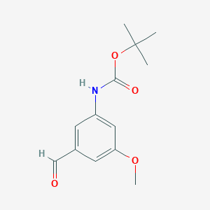 (3-Formyl-5-methoxy-phenyl)-carbamic acid tert-butyl ester