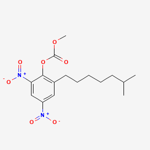 molecular formula C16H22N2O7 B1206910 Dinocton 6 CAS No. 32534-96-6