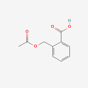 molecular formula C10H10O4 B1206912 2-(Acetoxymethyl)benzoic acid CAS No. 35461-75-7