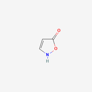 molecular formula C3H3NO2 B1206914 Isoxazolin-5-one CAS No. 43228-53-1