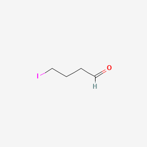 molecular formula C4H7IO B1206920 4-Iodobutyraldehyde CAS No. 77406-93-0