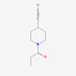 1-(4-Ethynylpiperidin-1-yl)propan-1-one