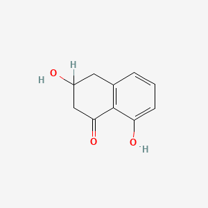 molecular formula C10H10O3 B1206922 Vermelone CAS No. 59796-04-2