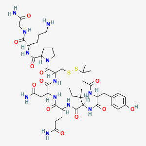 molecular formula C44H68N12O12S2 B1206924 dPOVT CAS No. 72915-18-5