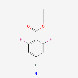 tert-Butyl 4-cyano-2,6-difluorobenzoate