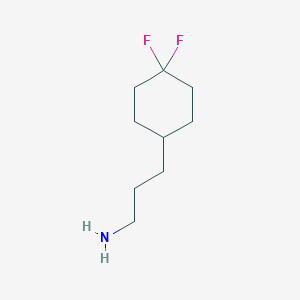 3-(4,4-Difluorocyclohexyl)propan-1-amine