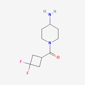 (4-Aminopiperidin-1-yl)(3,3-difluorocyclobutyl)methanone