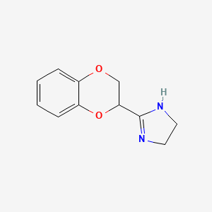 molecular formula C11H12N2O2 B1206943 Idazoxan CAS No. 79944-58-4
